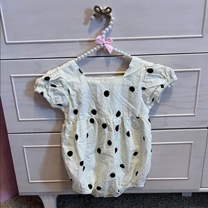 Polka Dot Baby Romper